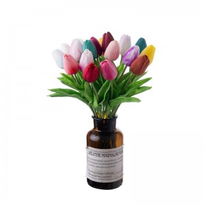 MW08515 Fiore artificiale Tulipano Decorazione di nozze da giardino di alta qualità