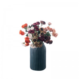 DY1-4426 Dirbtinė gėlė Ranunculus Aukštos kokybės dekoratyvinės gėlės ir augalai