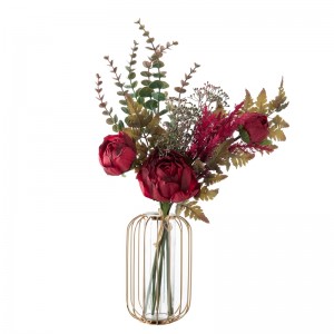 DY1-5313 Bouquet di fiori artificiali Peonia Centrotavola di matrimoniu di alta qualità