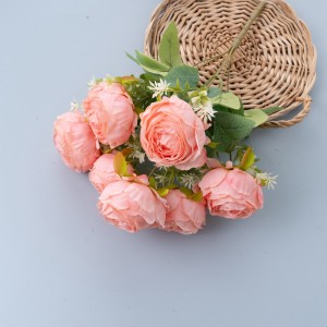 MW31502 Bouquet di fiori artificiali Rose Factory Vendita diretta Fiore decorativu
