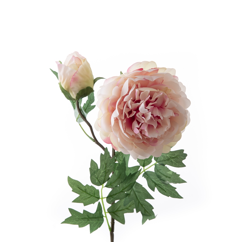 DY1-5381A Dirbtinės gėlės bijūnas Populiarus sodo vestuvių dekoravimas