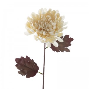 DY1-5869 Flori artificiale Crizantema de vânzare fierbinte Centre de nuntă