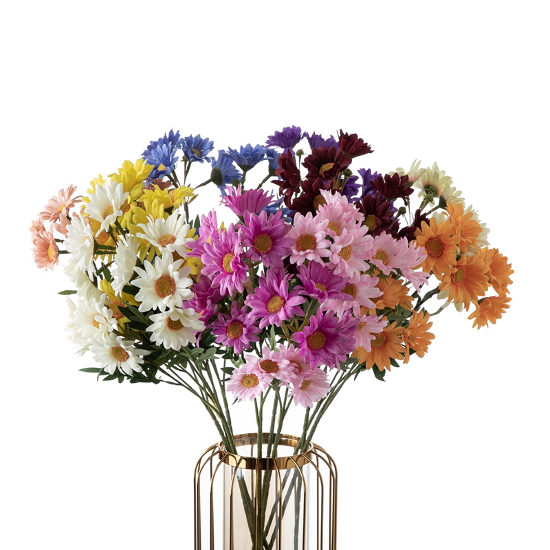 CL51534 fleur artificielle chrysanthème sauvage vente chaude fourniture de mariage décoration de mariage