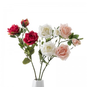 MW69504 פרח מלאכותי ורד מכירת חמה קישוט חתונה