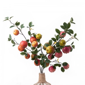 MW76702 Dirbtinių gėlių augalas obuolys Populiarios vestuvių puošmenos