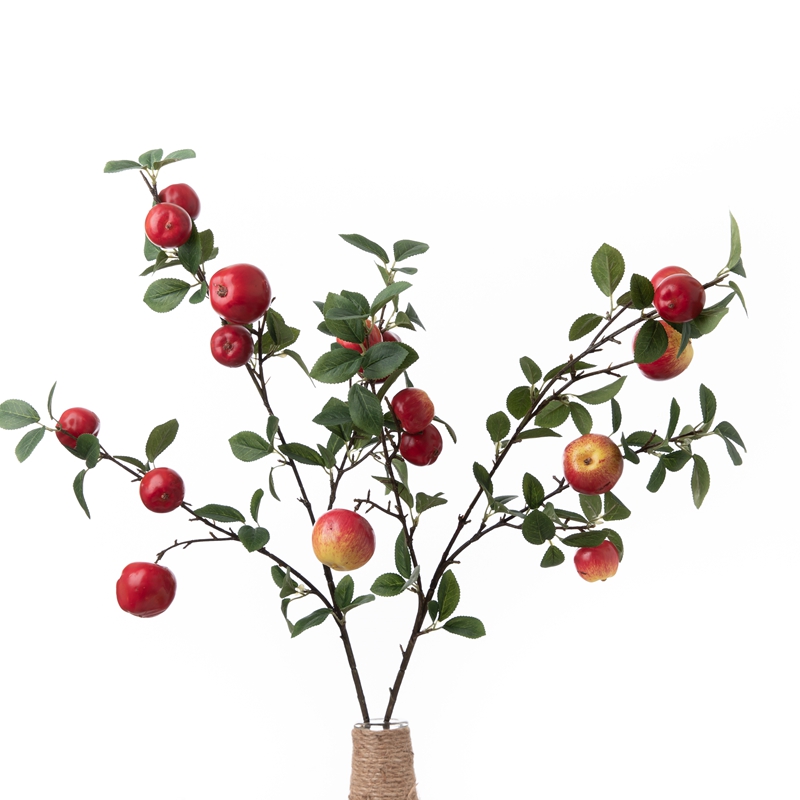 MW76703 Искусственное цветочное растение Apple, оптовая продажа свадебных товаров