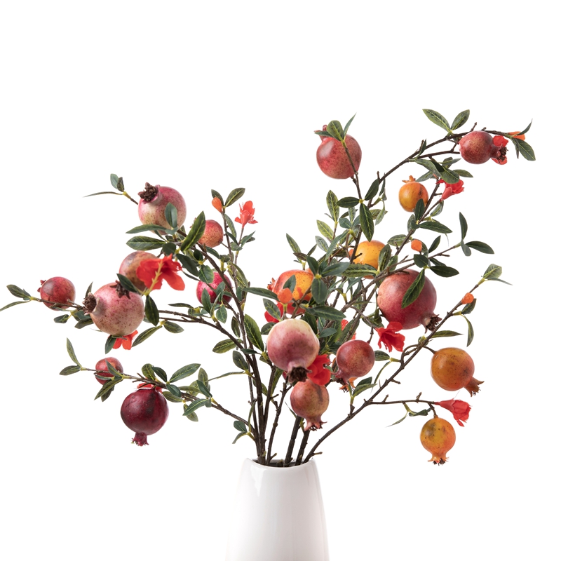 MW76709 Artificial Flower Plant Pomegranate Hot Selling Party Decoration