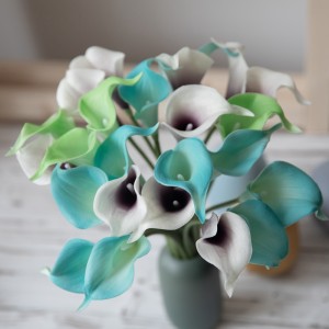 MW01501 Real Touch PU Calla Lily Stems Artificial Flowers Arrangements Wedding Bouquets