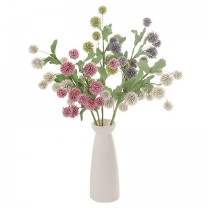 MW61213 कृत्रिम फूल डन्डेलियन कारखाना प्रत्यक्ष बिक्री भ्यालेन्टाइन डे उपहार सजावटी फूल