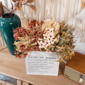 DY1-4389 Veleprodaja umjetnog mini buketa sušenog divljeg cvijeća i biljaka