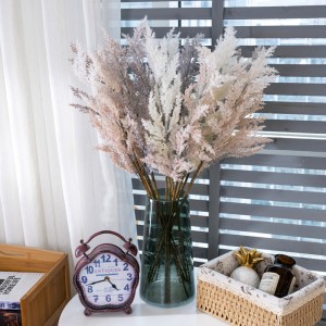 MW09104 Astilbe Cypress ສາຂາຍາວ Flocking ດອກໄມ້ທຽມສໍາລັບ DIY Wedding Decor Centerpieces Arrangements Bouquets
