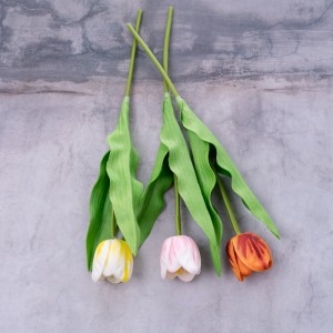 MW08518 Flos artificialis Tulip Realistica Flores et Plantae Decorative