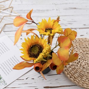 DY1-4034 Bonsai Sunflower ຂອງຂວັນວັນແຫ່ງຄວາມຮັກທີ່ມີຄຸນນະພາບສູງ