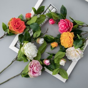 گل مصنوعی DY1-4623 گل رز داغ فروش تزیین عروسی