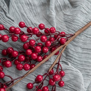 DY1-5476A Furen wucin gadi Berry berries Kirsimeti Sabuwar Zane Kayan Ado