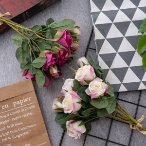 DY1-5784 Artificial Flower Bouquet Rose Factory Yakananga Sale Wedding Supply