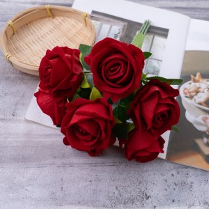 CL86501 Kunstlillede kimp roos Kvaliteetne lilleline seinataust
