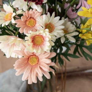 CL51507 Umělá květinová chryzantéma Vysoce kvalitní svatební dekorace