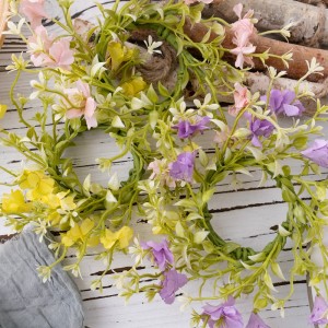 CL55515 Coroană de flori artificiale Floare de hârtie Decorare realistă pentru nuntă de grădină
