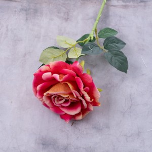 MW03503 Fjura artifiċjali Rose Fjuri u Pjanti dekorattivi ta 'kwalità għolja