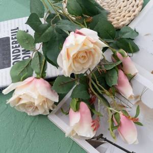 DY1-5379 Kunstig blomsterbuket Peony Hot sælgende bryllupsforsyning