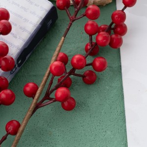 DY1-5502 Furanni na wucin gadi Berry berries Kirsimeti Jumla Furanni na Ado da Tsirrai