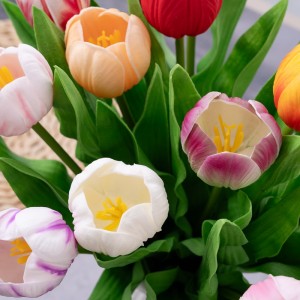 MW08519 Hoa Tulip nhân tạo Quà tặng ngày lễ tình nhân thực tế