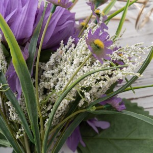Bouquet de fleurs artificielles Dahlia, centres de table de mariage de haute qualité, DY1-3290