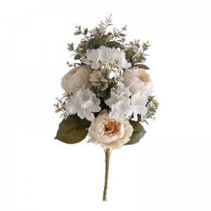 CL04503 ດອກໄມ້ທຽມ Bouquet Peony ຮ້ອນຂາຍຕົບແຕ່ງ Wedding