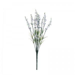 MW02517 Kulîlka Artificial Flower Bouquet Lavender Navendên Dawetê yên kalîteya bilind
