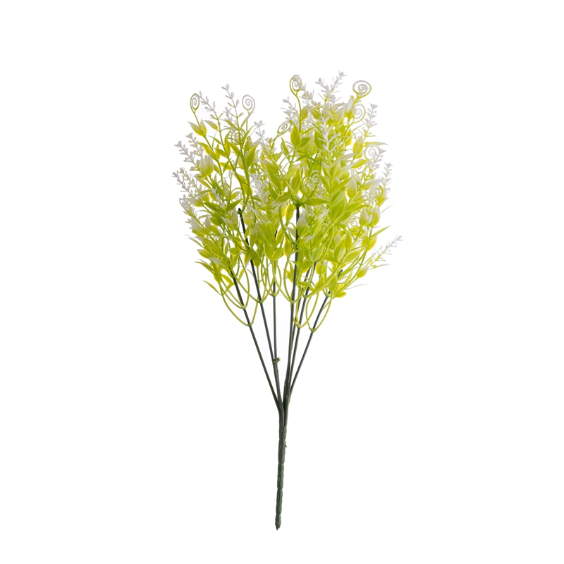 MW02518 צמח פרחים מלאכותיים במפעל זר ירוק מכירה ישירה קישוטים חגיגיים