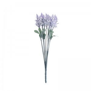 MW02531 Ubax Artificial Bouquet Lavender Xaqiiqda Beerta Arooska Qurxinta