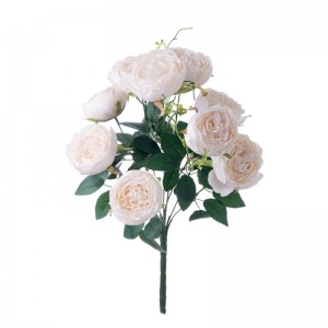 MW07505 Umělá květinová kytice Pivoňka Realistická zahradní svatební dekorace