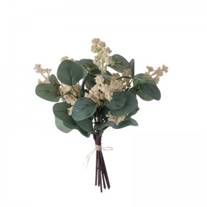 MW14501 Изкуствено цветно растение Зелен букет Фабрична директна продажба Декоративно цвете