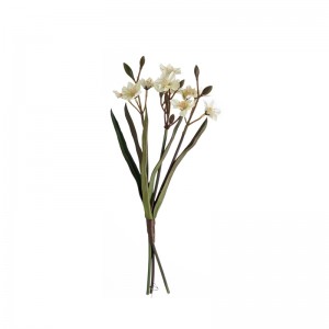 DY1-3236 Bouquet di fiori artificiali Narciso Fornitura per matrimoni popolari