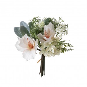 DY1-3863 Dirbtinių gėlių puokštė Hortenzija karštai parduodamos šilko gėlės