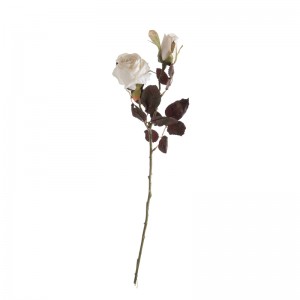 DY1-4377 Venda directa de fábrica de rosas de flores artificiales Decoración de vodas de xardín