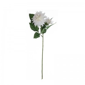 DY1-5262A Konstgjord Blomma Dahlia Realistisk Blomma Vägg Bakgrund