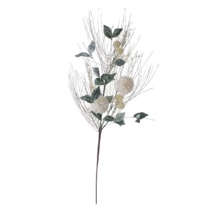 DY1-5268 mākslīgo ziedu pušķis Strobile, populāri kāzu centrālie elementi