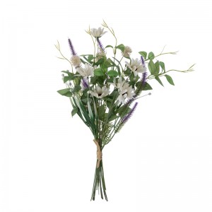 DY1-5422 Bouquet di fiori artificiali Crisantemo Decorazione popolare per matrimoni da giardino