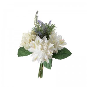 DY1-5673 Букет от изкуствени цветя Далия Популярен фон за стена с цветя