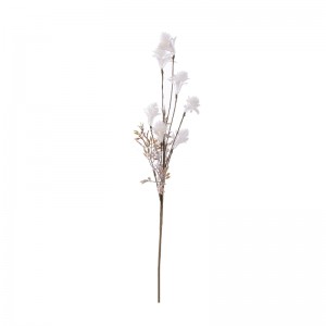 MW09595 Bimë me lule artificiale Bar kadifeje Furnizim realist për dasma