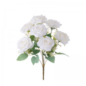 MW31511 कृत्रिम फूलको गुच्छा गुलाब लोकप्रिय भ्यालेन्टाइन डे उपहार