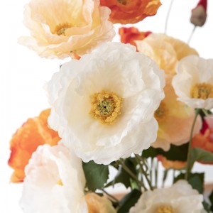 CL51517 Artificial Flower Poppy Wholesale dekorative blommen en planten