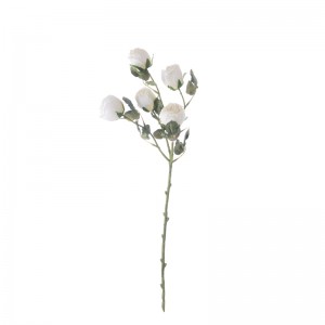 DY1-4480A Kunstig blomsterrose Populære silkeblomster