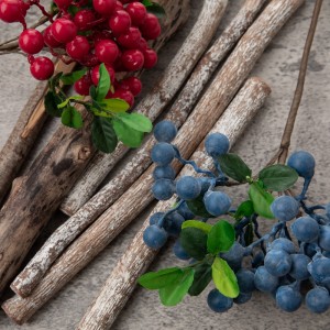CL61505 Fjura Artifiċjali Berry Berries tal-Milied Disinn Ġdid Fjuri u Pjanti Dekorattivi