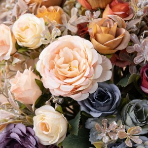 MW55745 Artificial Flower Bouquet Rose Factory Kai tsaye Sale Party Ado