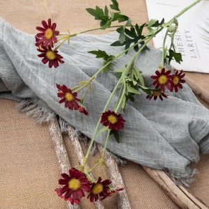 CL51506 fleur artificielle chrysanthème fleur décorative de haute qualité