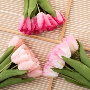 MW59602 Artificial Flower Bouquet Tulip Factory Direct ire mmemme ihe ịchọ mma