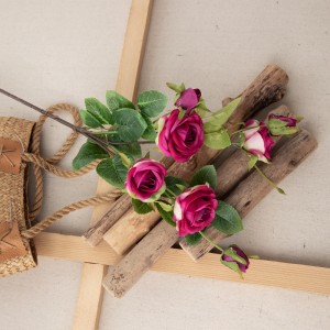 MW69512 Flor Artificial Rosa Chinesa Peças Centrais de Casamento Populares
